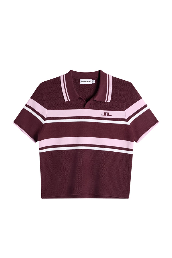 Athena Knit Polo / Winetasting