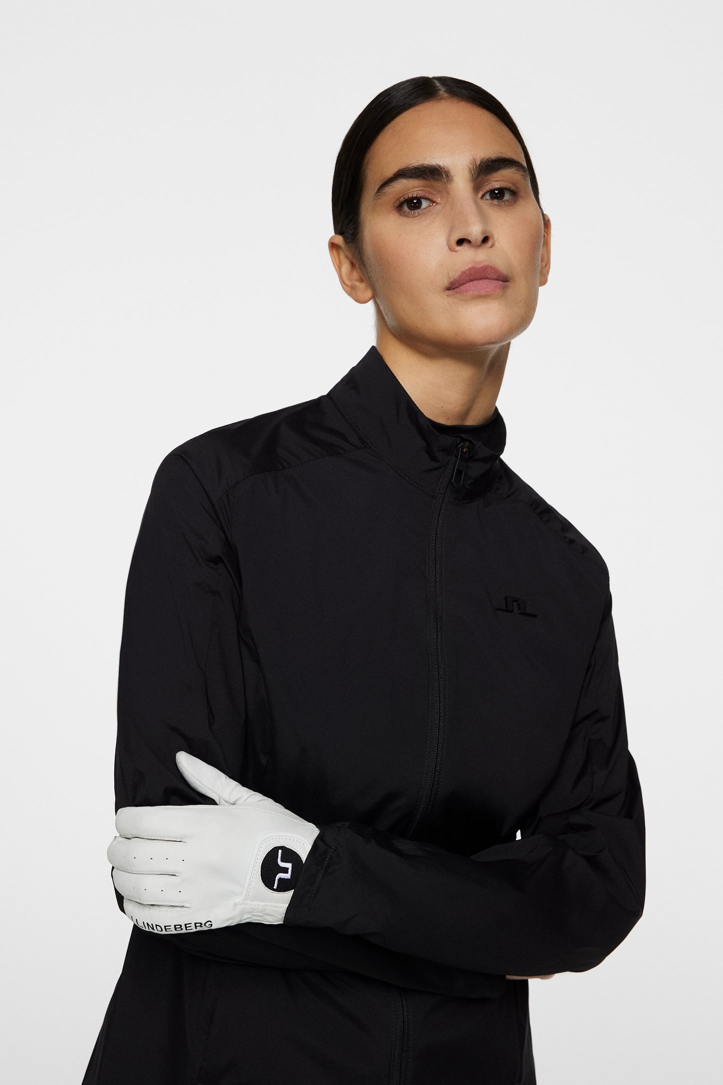 Thorine Wind Jacket in Black by J.Lindeberg