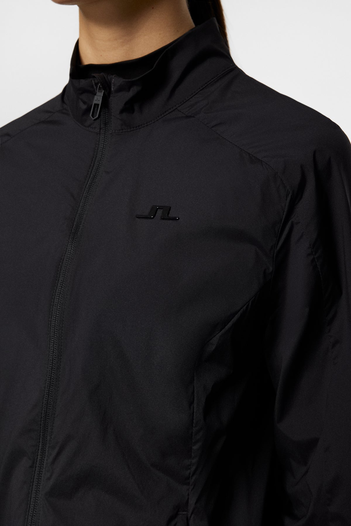 Thorine Wind Jacket in Black by J.Lindeberg
