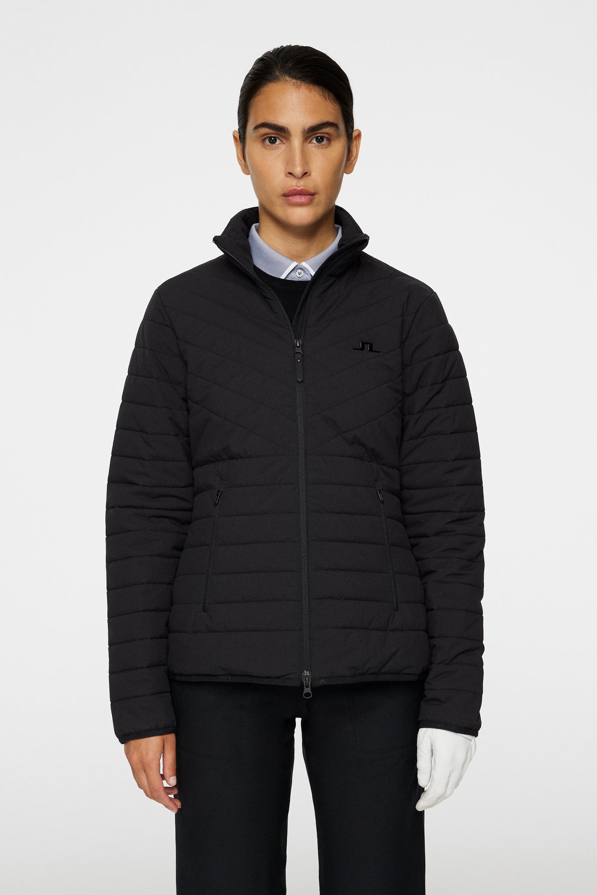 Marble Quilted Jacket / Black – J.LINDEBERG