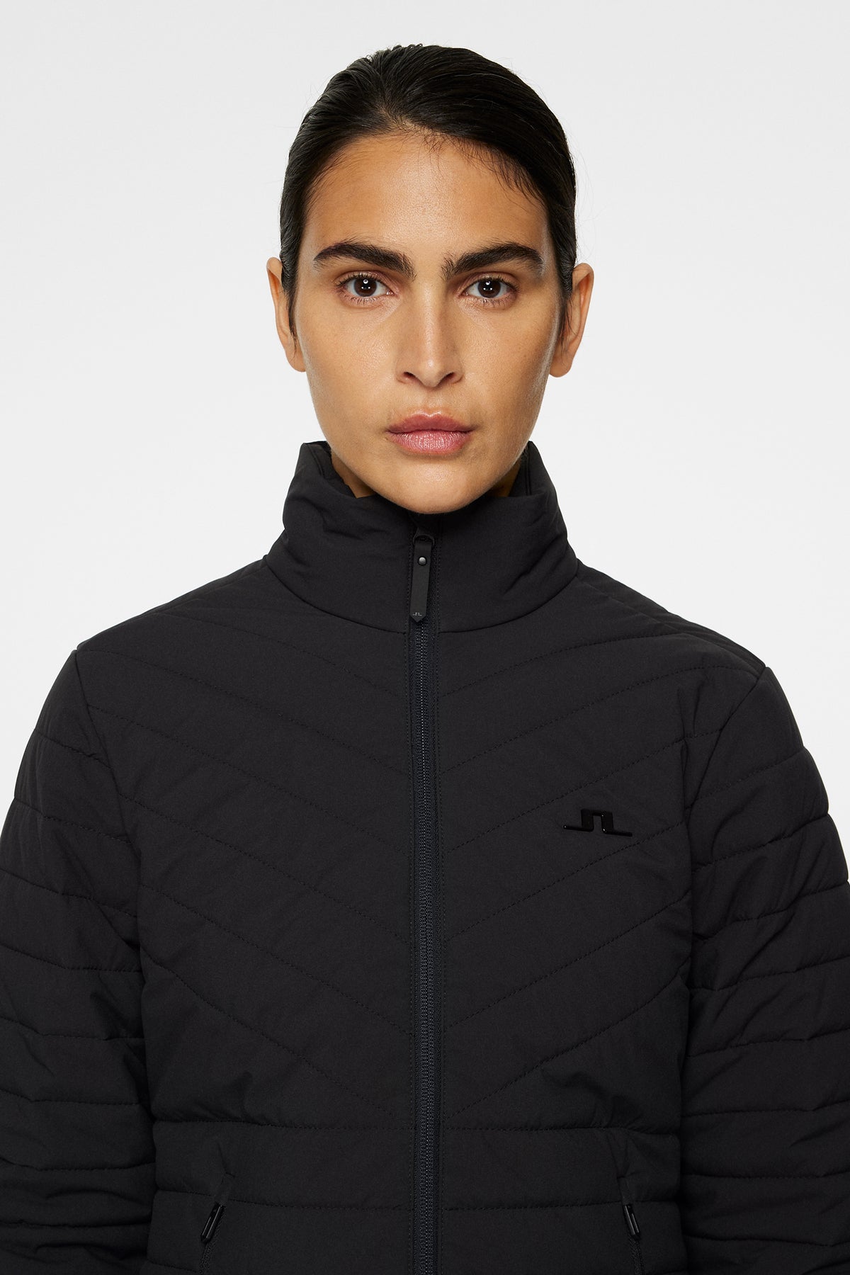 Marble Quilted Jacket / Black – J.LINDEBERG