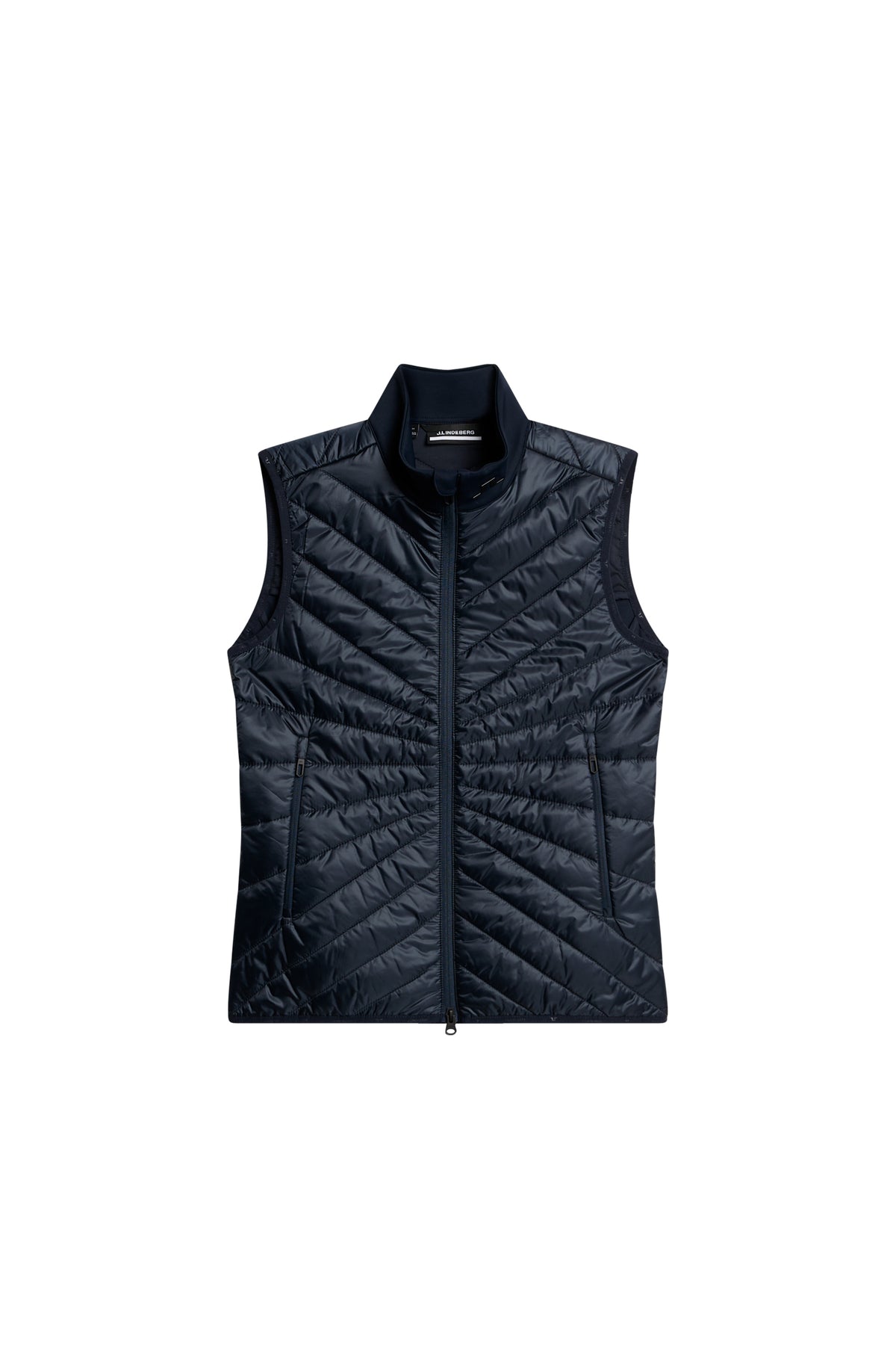 Madde Quilt Hybrid Vest in JL Navy by J.Lindeberg
