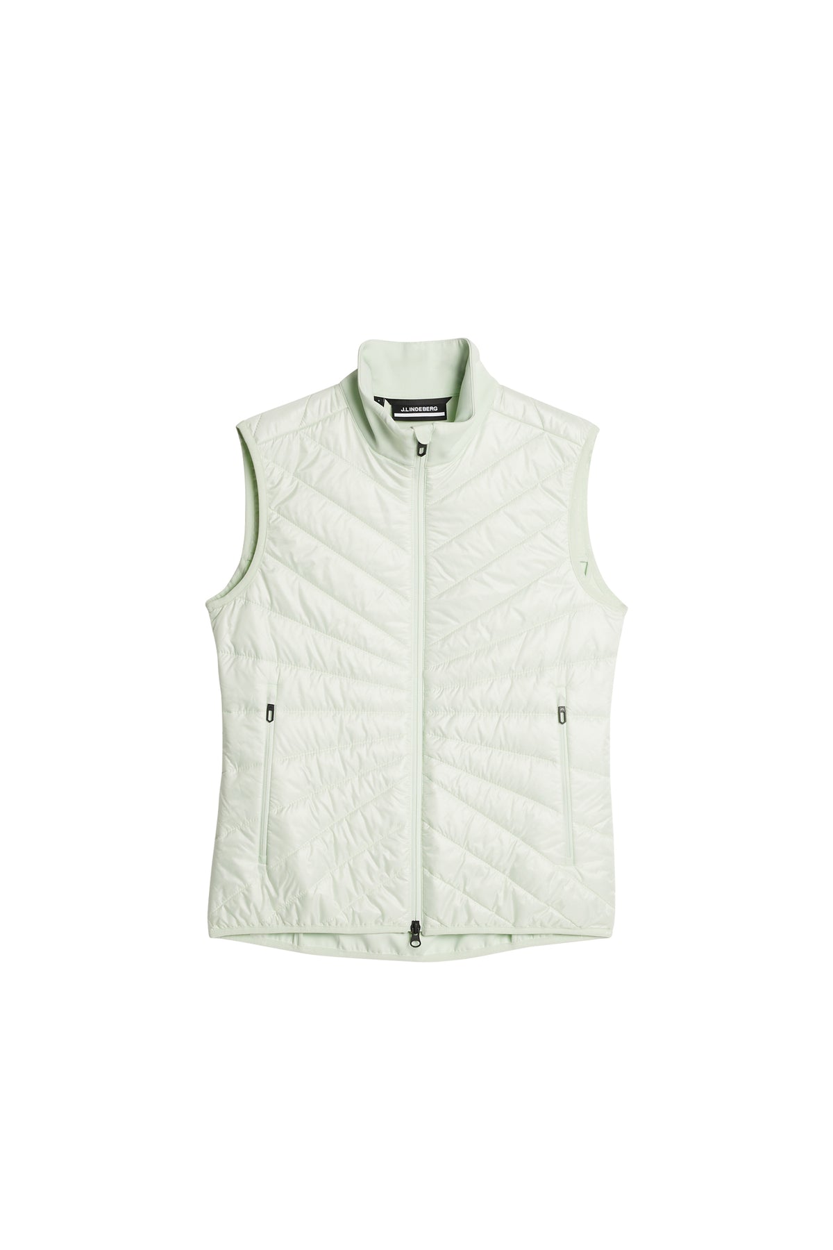 Madde Quilt Hybrid Vest in Ambrosia by J.Lindeberg