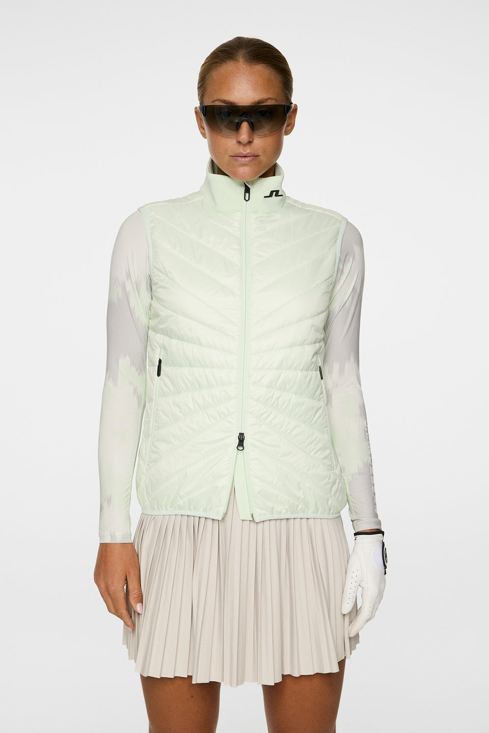 Madde Quilt Hybrid Vest / Ambrosia