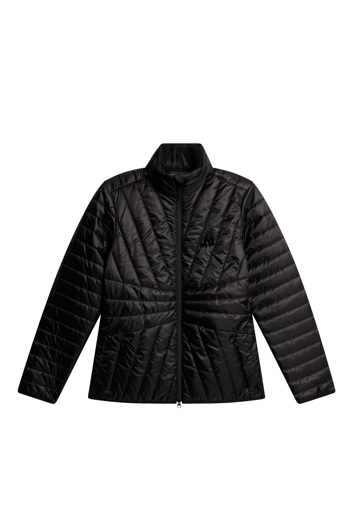 Marble Quilted Jacket in Black by J.Lindeberg