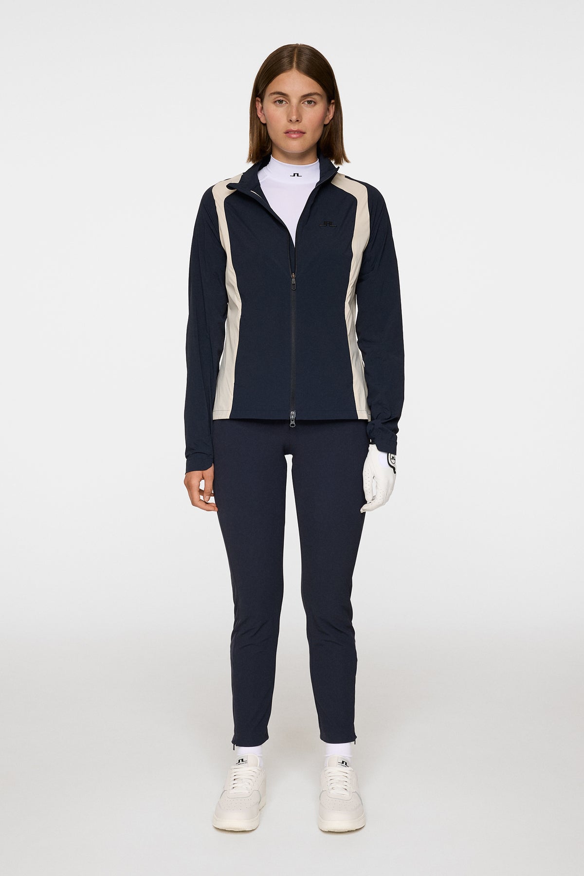 Brooks Zip Jacket in JL Navy by J.Lindeberg
