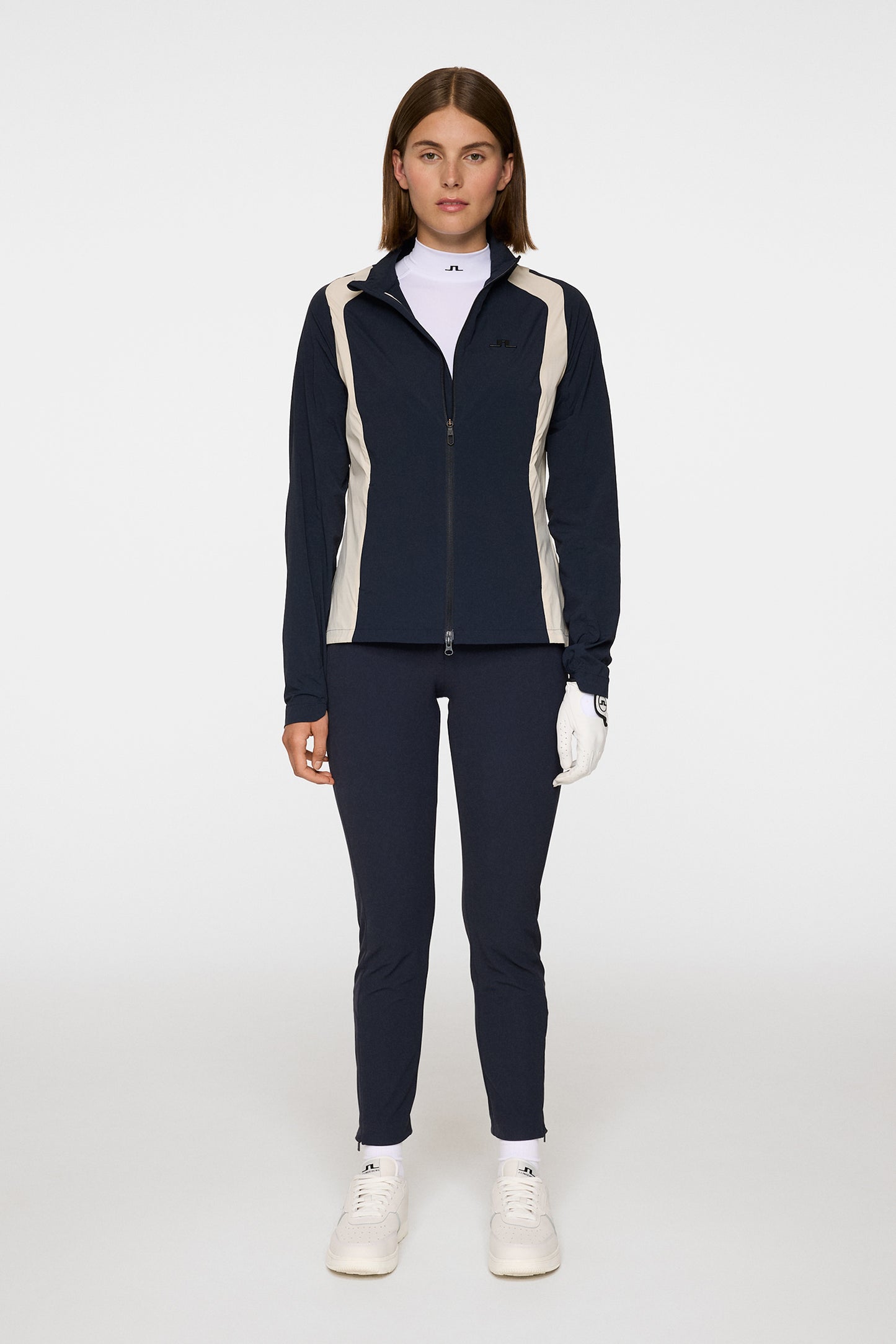 Brooks Zip Jacket in JL Navy by J.Lindeberg