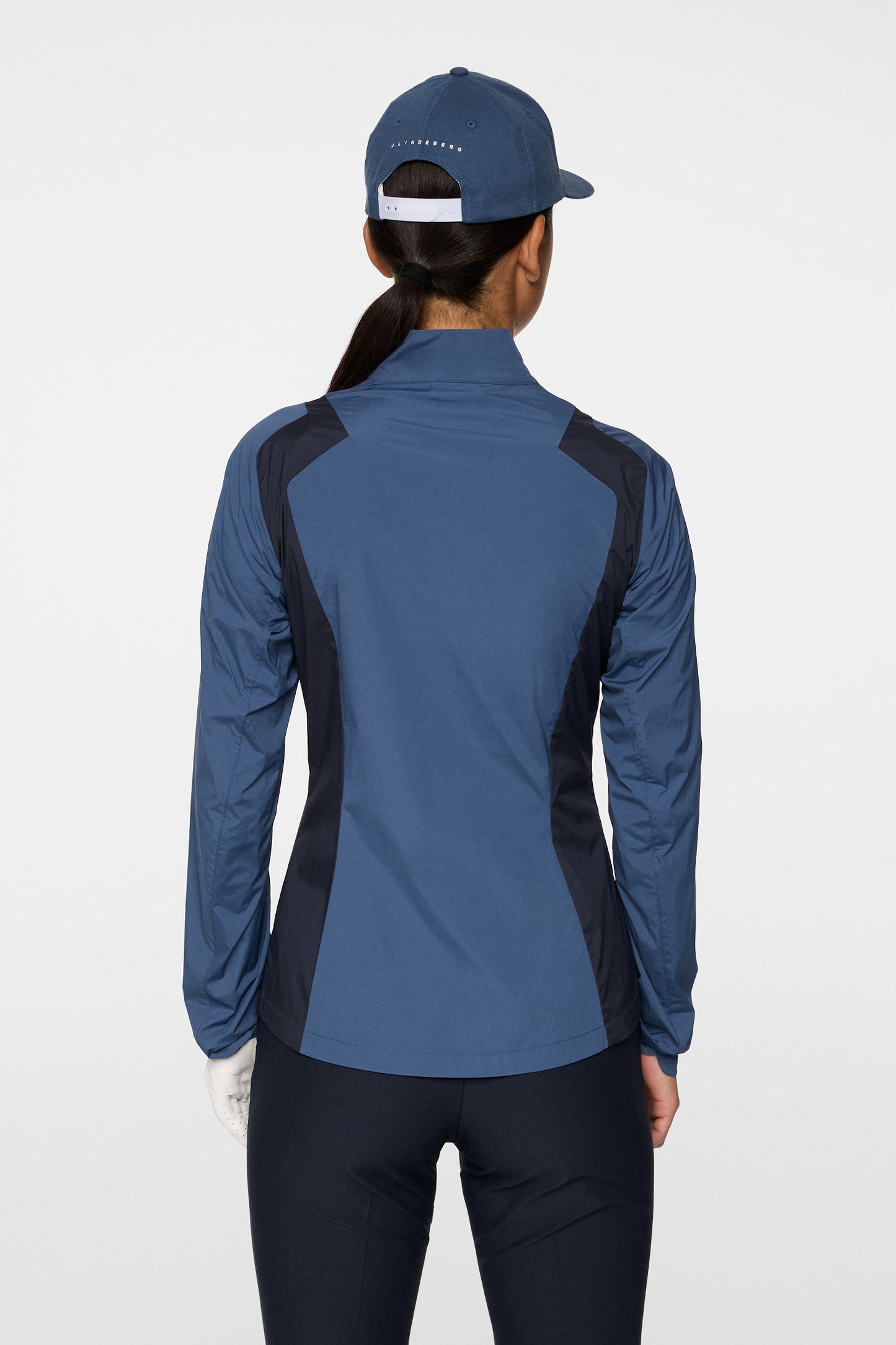 Brooks Zip Jacket in Vintage Indigo by J.Lindeberg