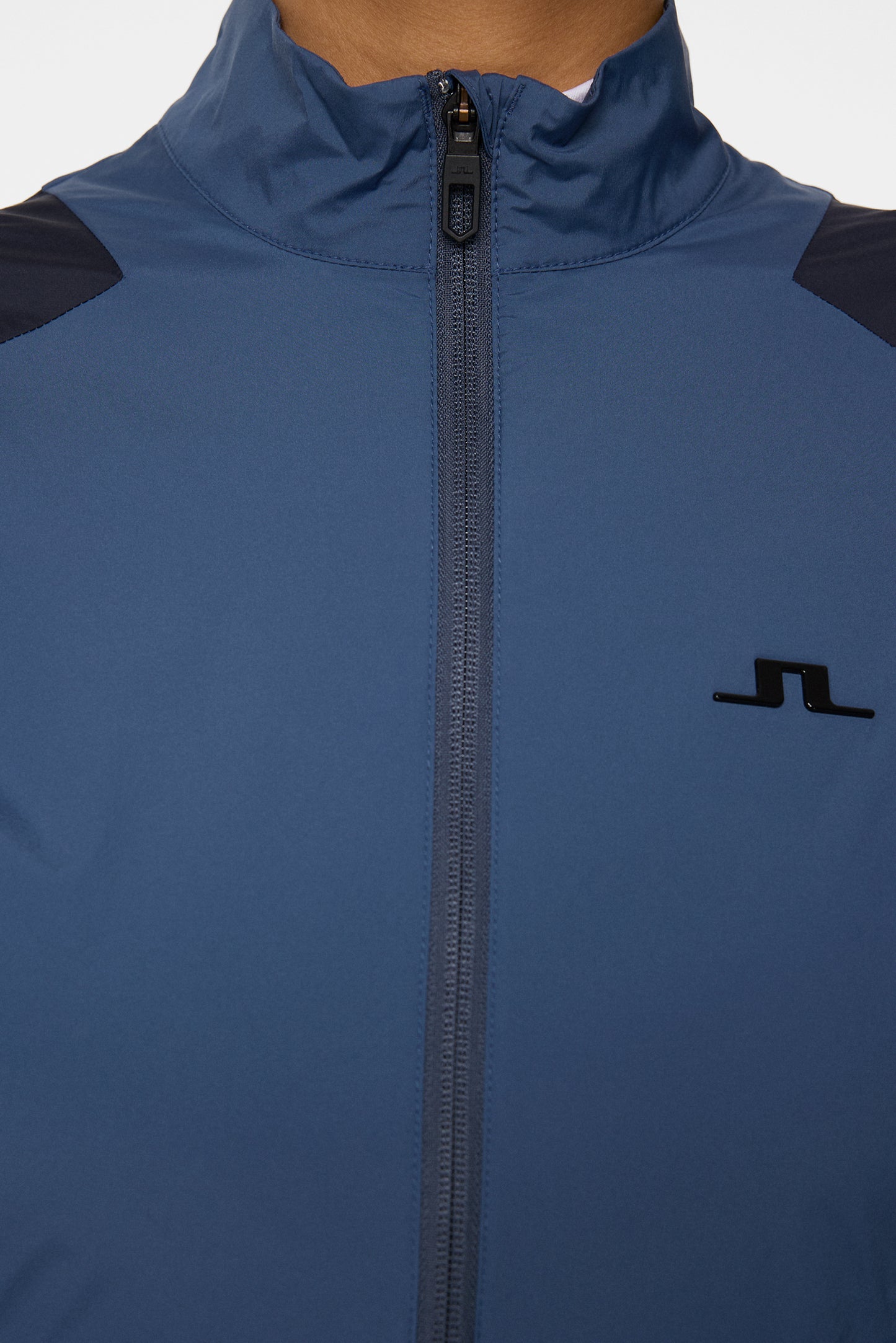 Brooks Zip Jacket in Vintage Indigo by J.Lindeberg