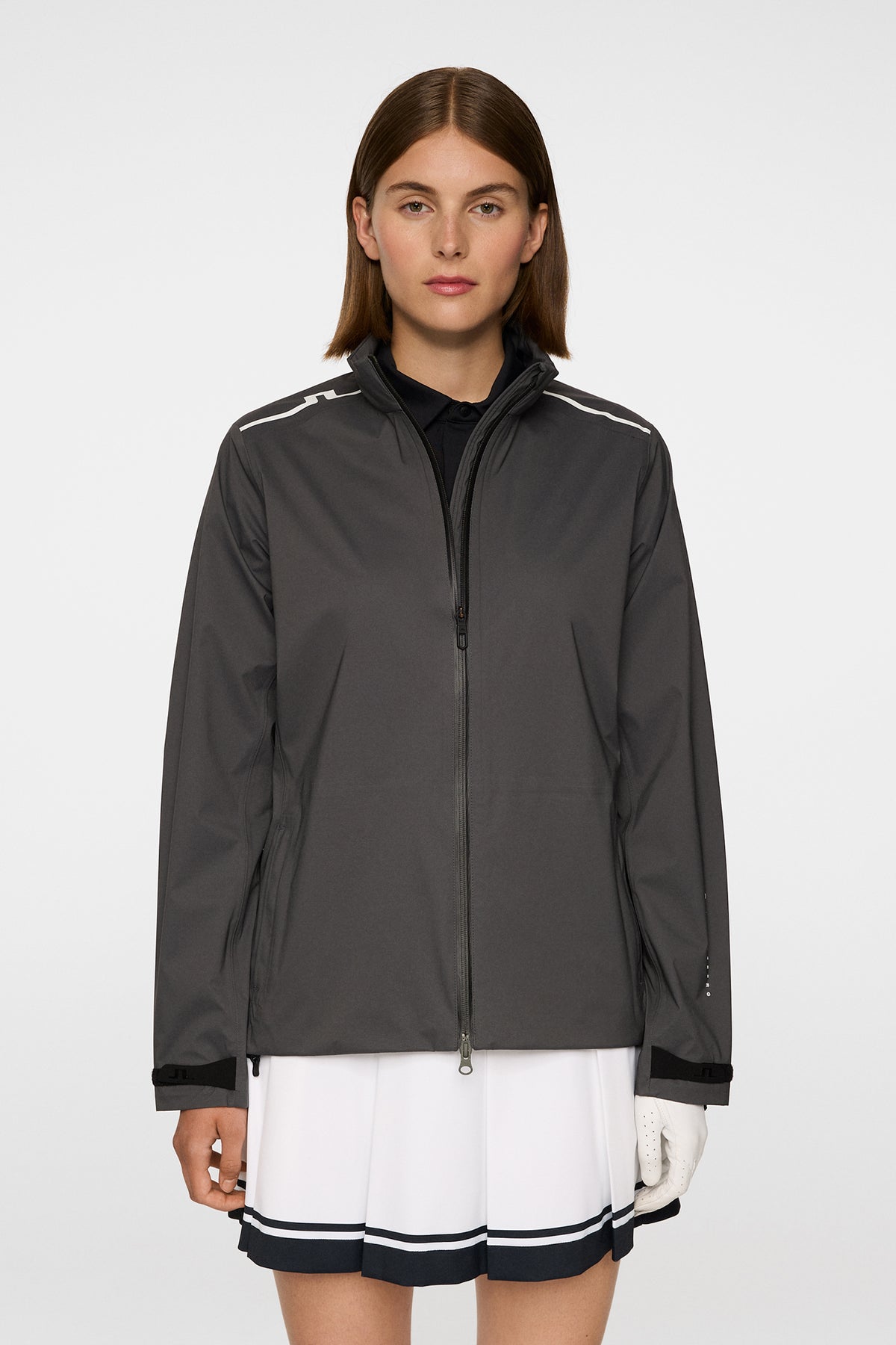 Bryn Rain Jacket in Asphalt by J.Lindeberg