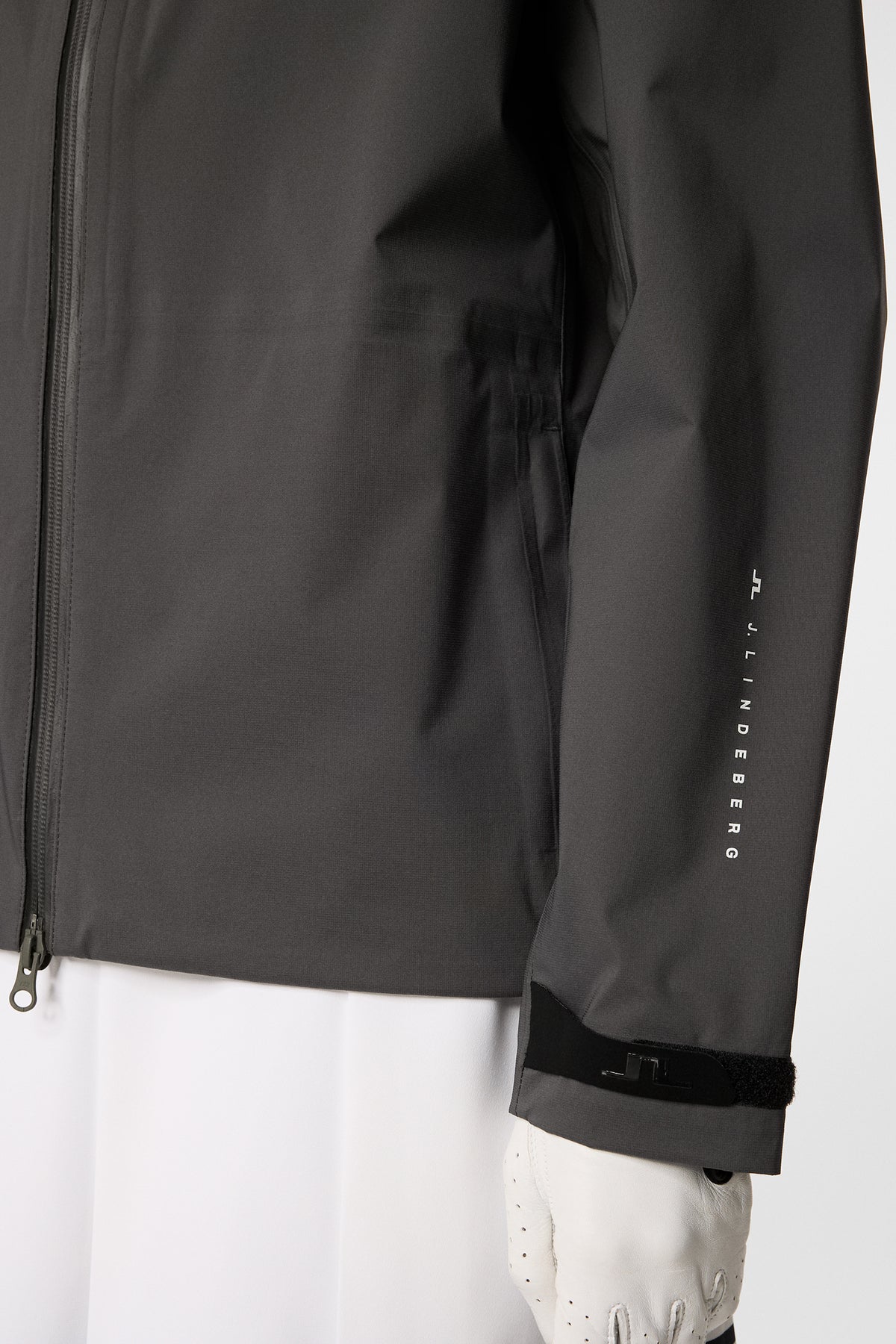 Bryn Rain Jacket in Asphalt by J.Lindeberg