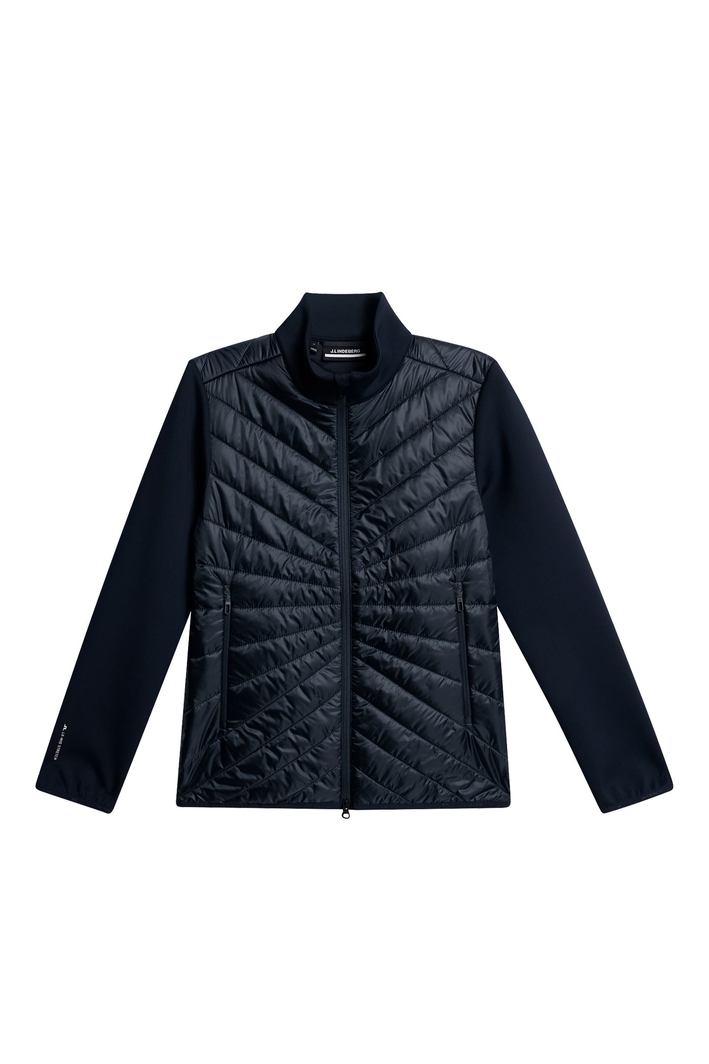 Madde Quilt Hybrid Jacket in JL Navy by J.Lindeberg
