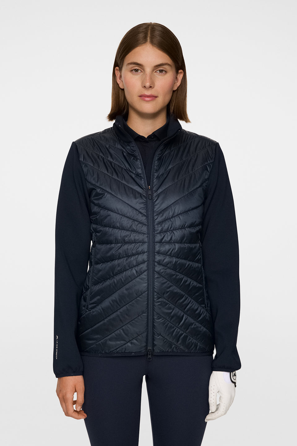 Madde Quilt Hybrid Jacket / JL Navy