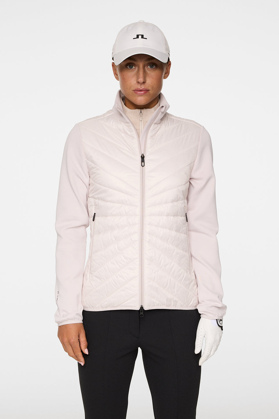 Madde Quilt Hybrid Jacket / Grey Lilac