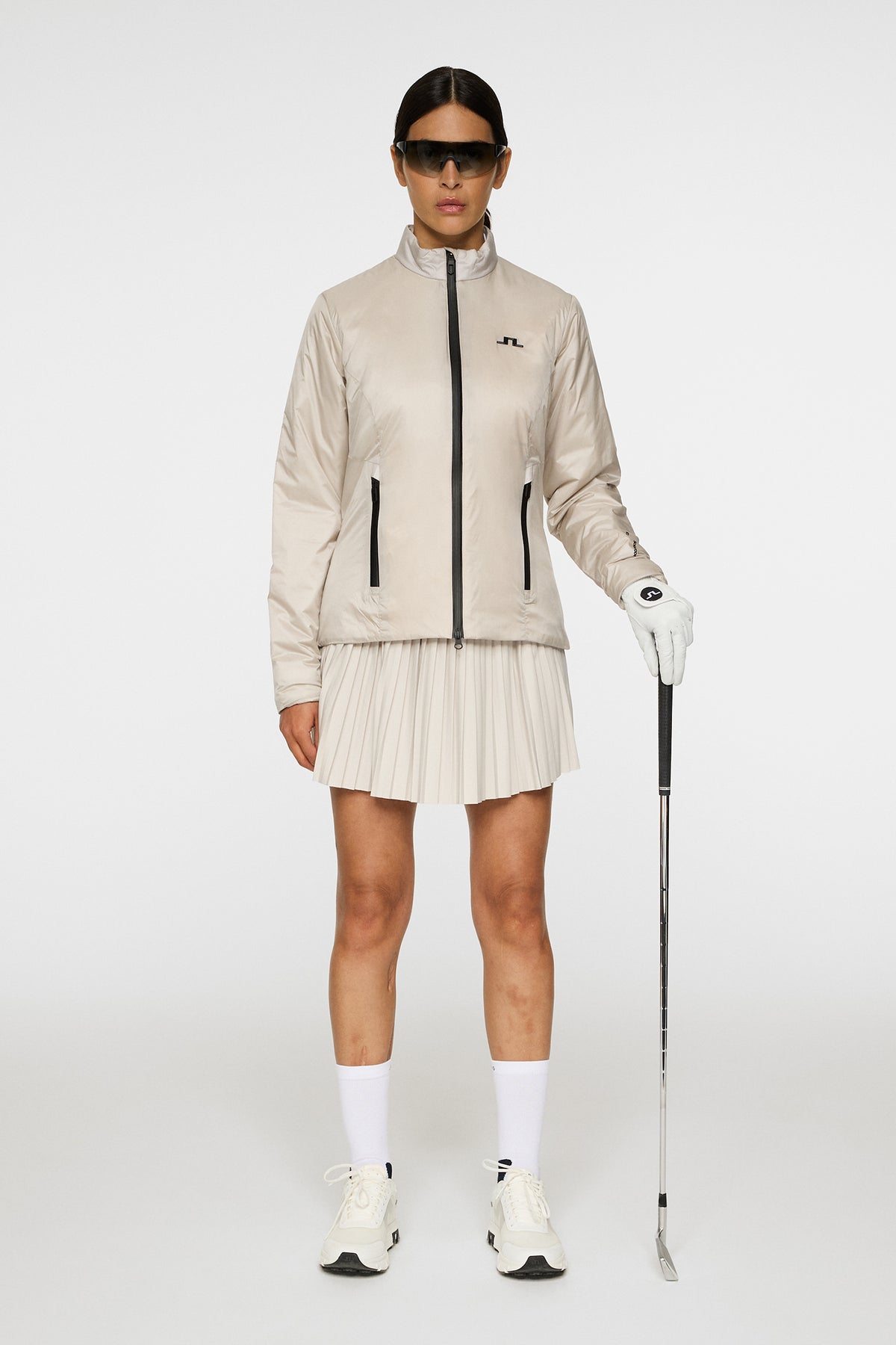 Solarcore Padded Jacket in Moonbeam by J.Lindeberg