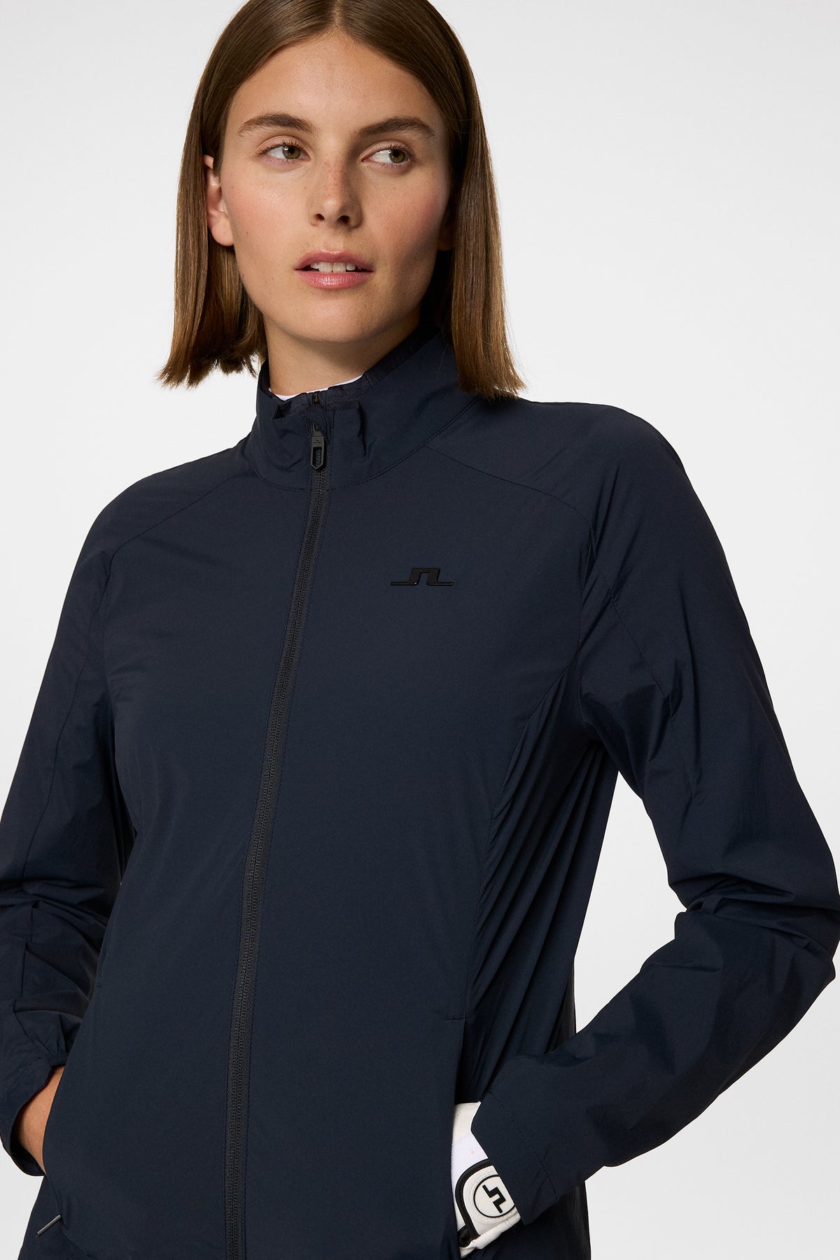 Thorine Wind Jacket in JL Navy by J.Lindeberg
