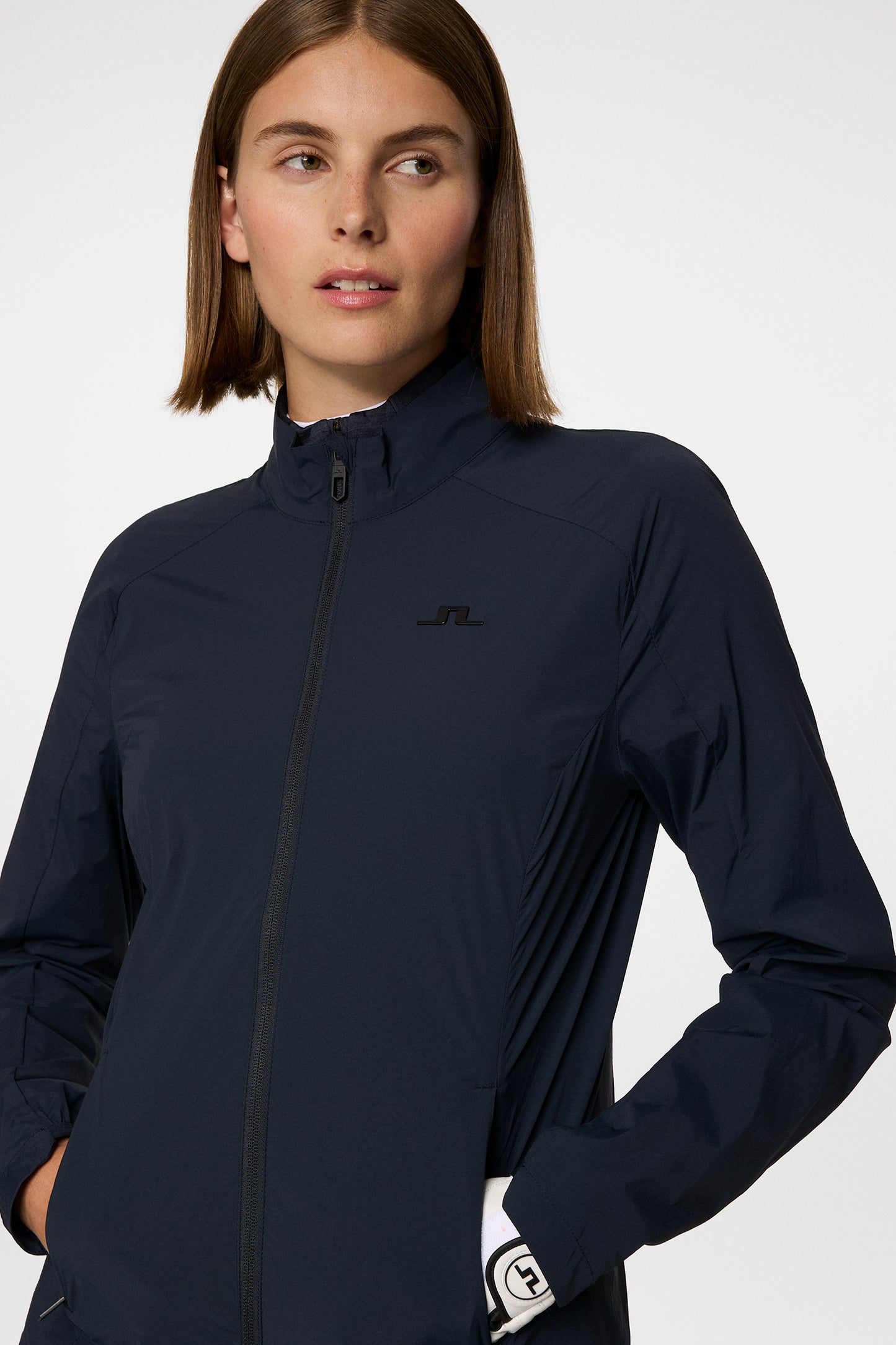 Thorine Wind Jacket in JL Navy by J.Lindeberg