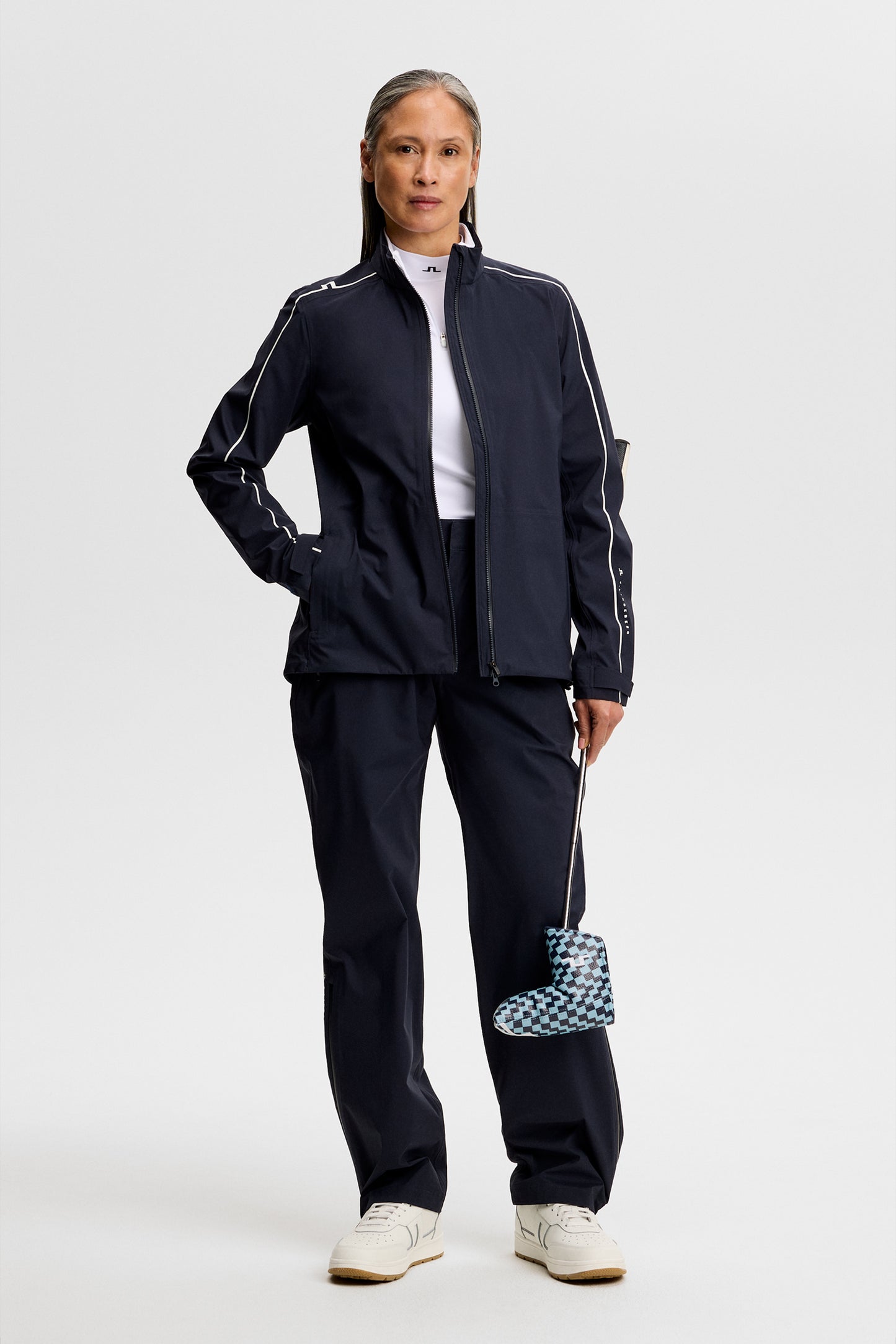 Bryn Rain Jacket in JL Navy by J.Lindeberg