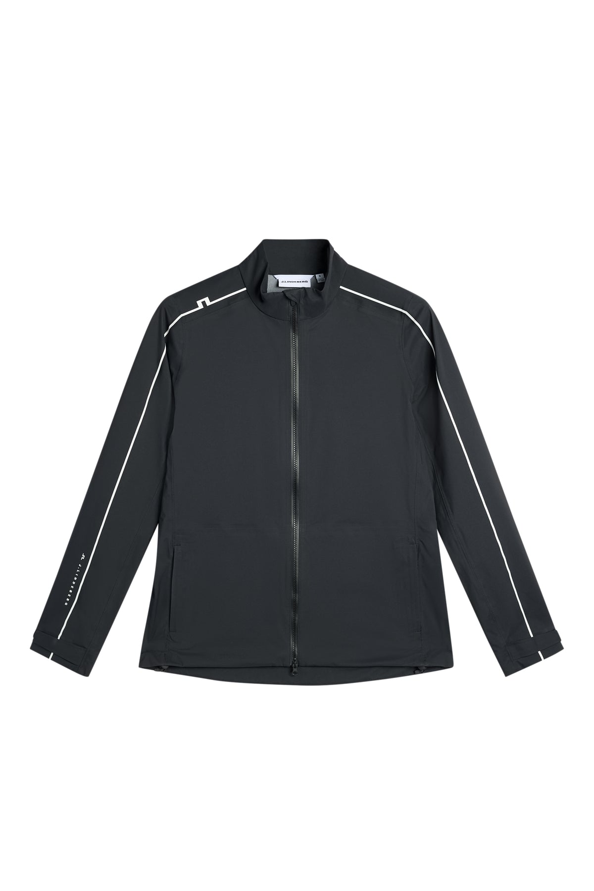 Bryn Rain Jacket in Black by J.Lindeberg