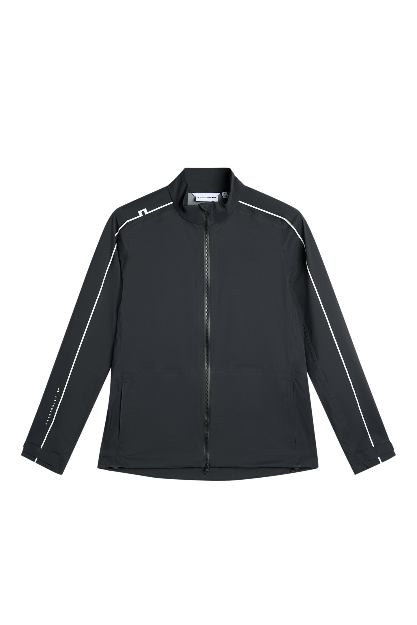 Bryn Rain Jacket in Black by J.Lindeberg