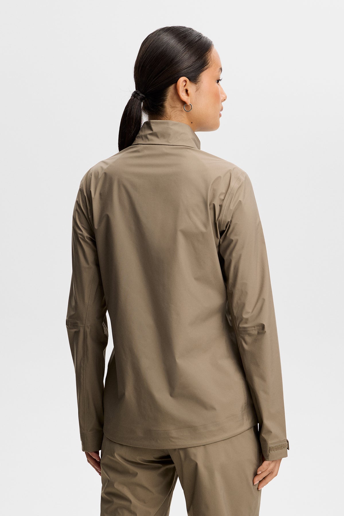 Bryn Rain Jacket in Brindle by J.Lindeberg