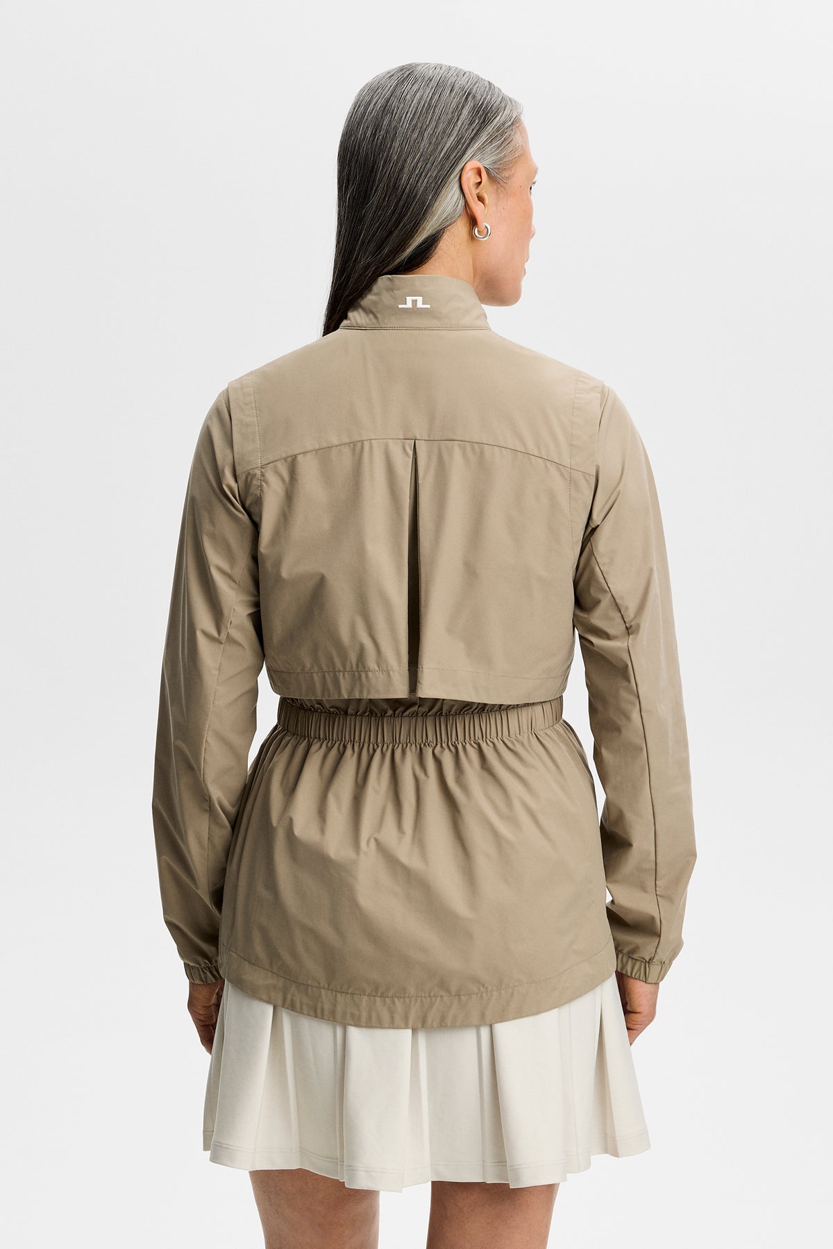 Ellie Motion Shell Jacket in Brindle by J.Lindeberg