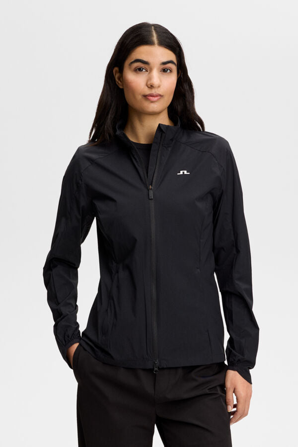 Thorine Wind Packable Jacket / Black