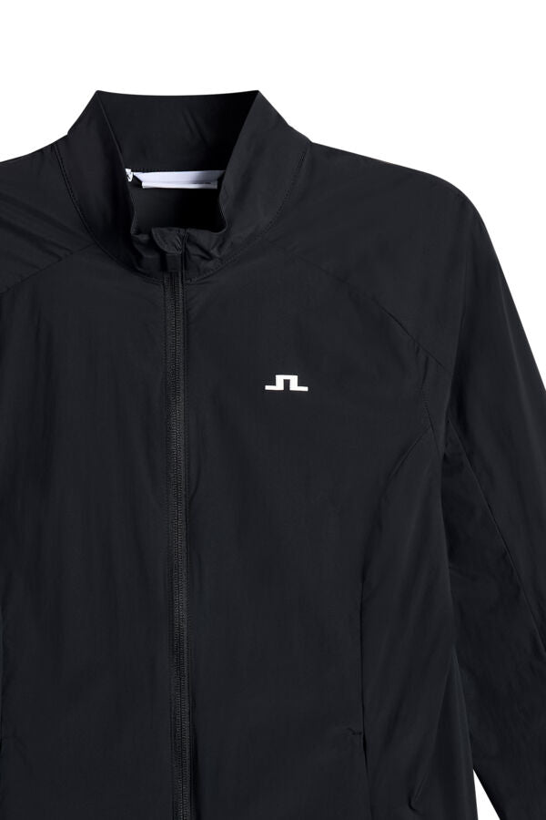 Thorine Wind Packable Jacket / Black