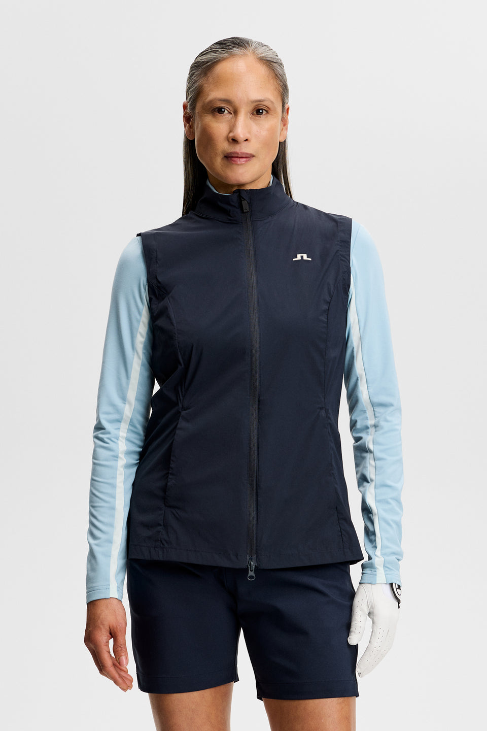 Thorine Wind Packable Vest / JL Navy