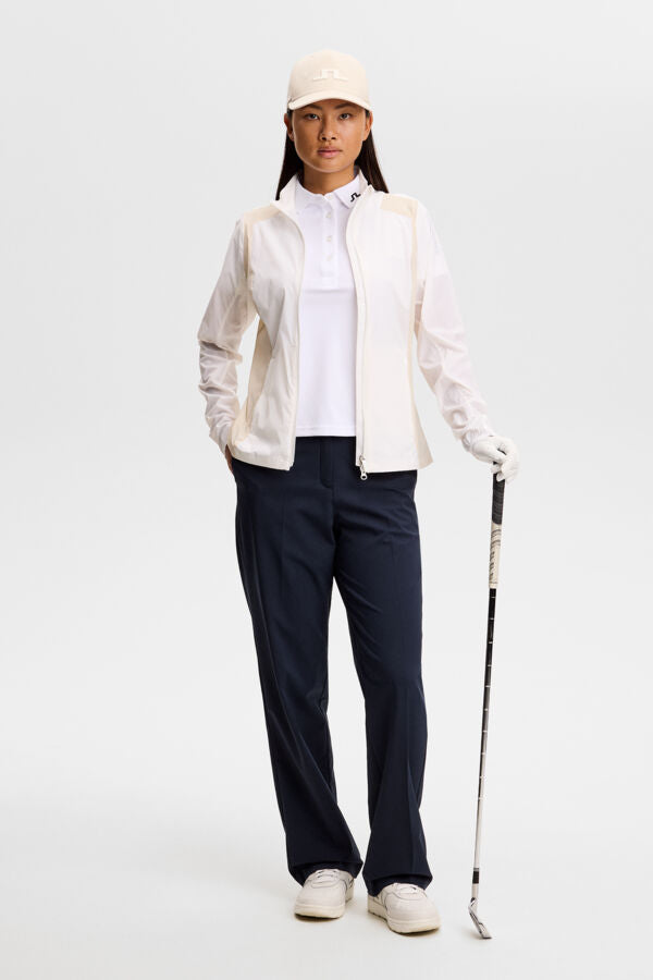 Brooks Zip Packable Jacket / White