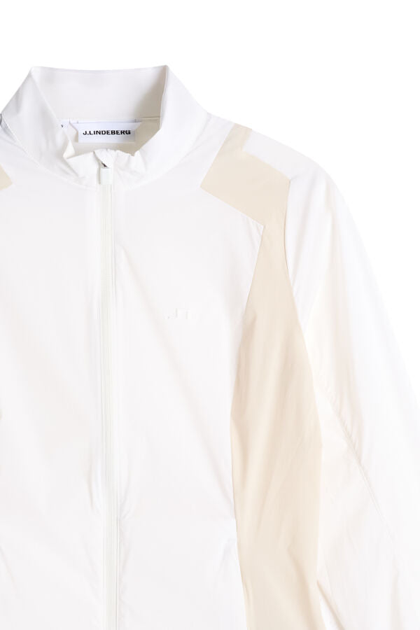 Brooks Zip Packable Jacket / White
