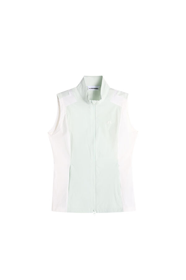 Brooks Zip Packable Vest / Sky Light