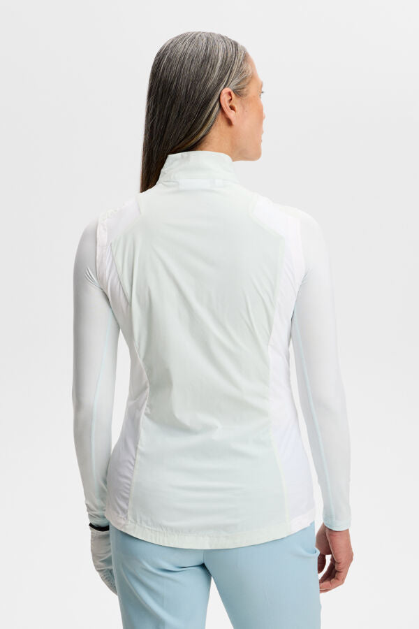 Brooks Zip Packable Vest / Sky Light