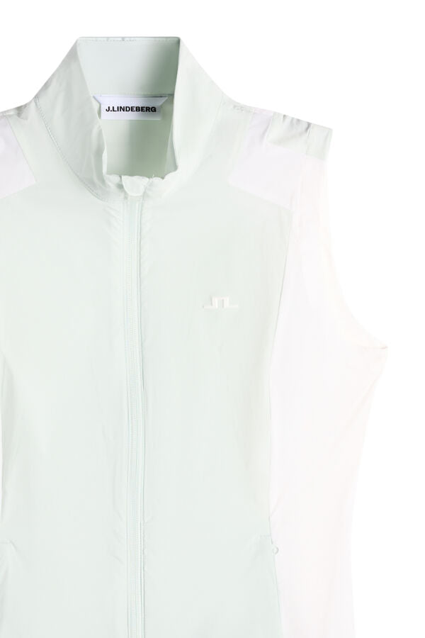 Brooks Zip Packable Vest / Sky Light