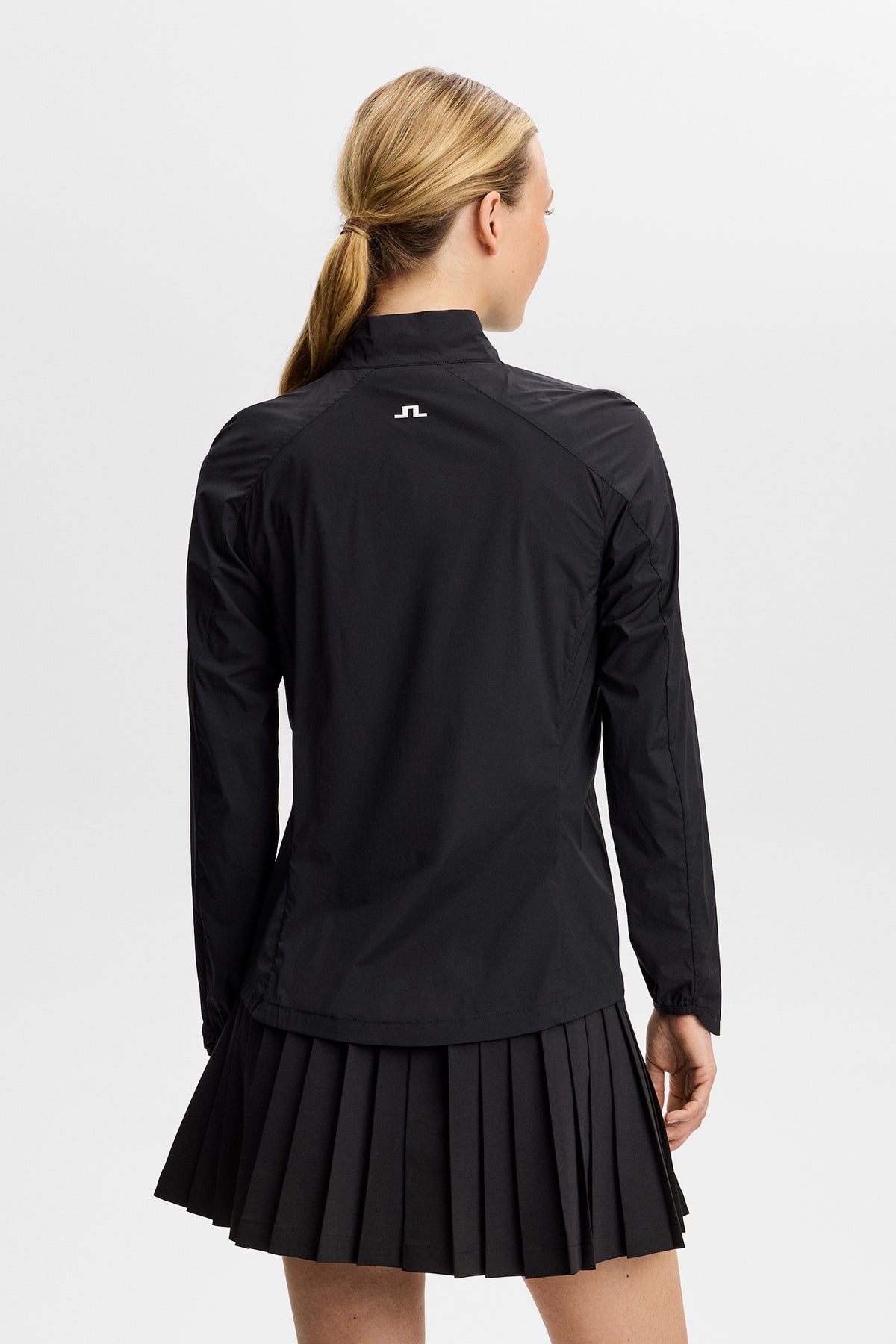 Tour Tech Packable Jacket in Black by J.Lindeberg
