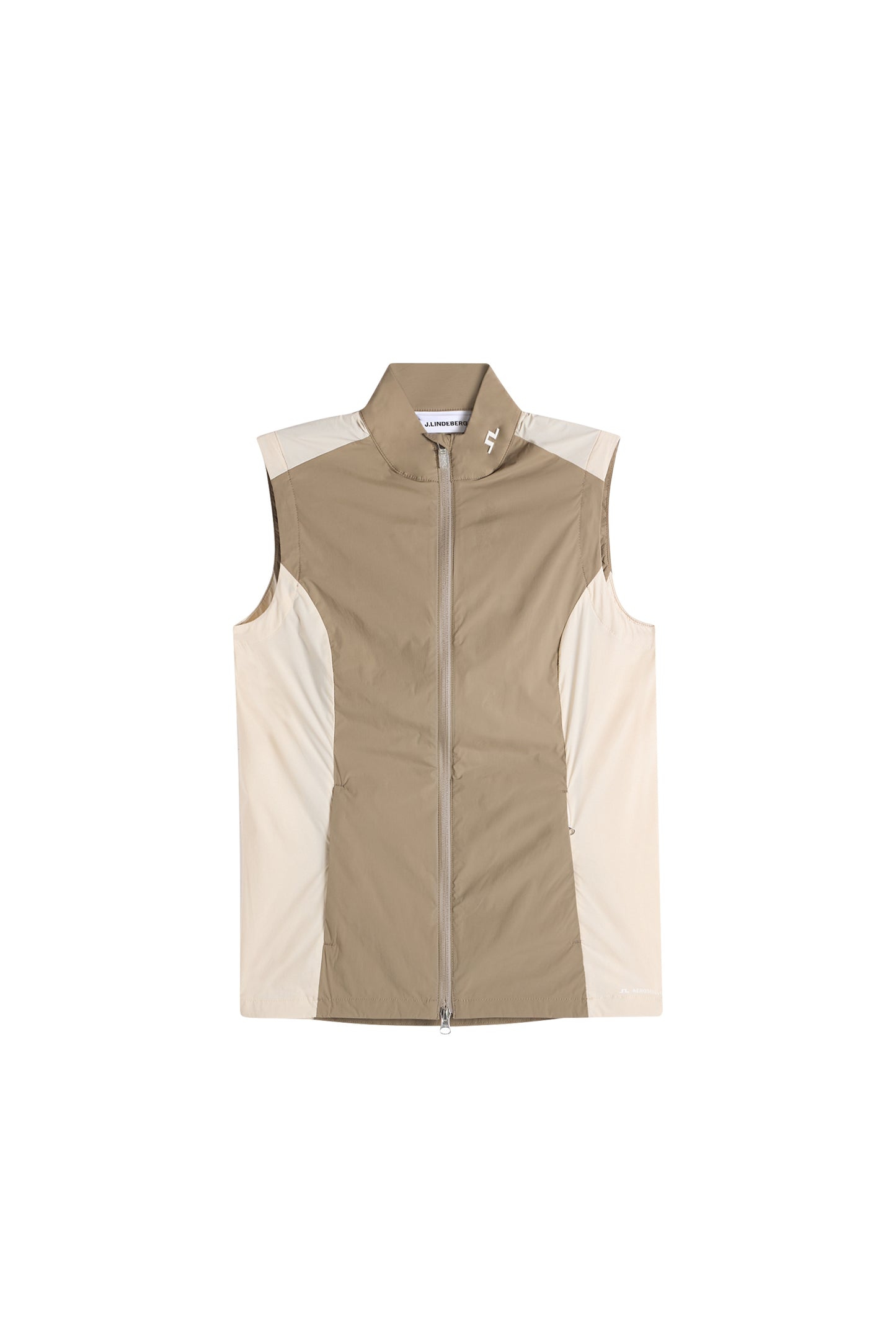 Tour Tech Packable Vest in Brindle by J.Lindeberg