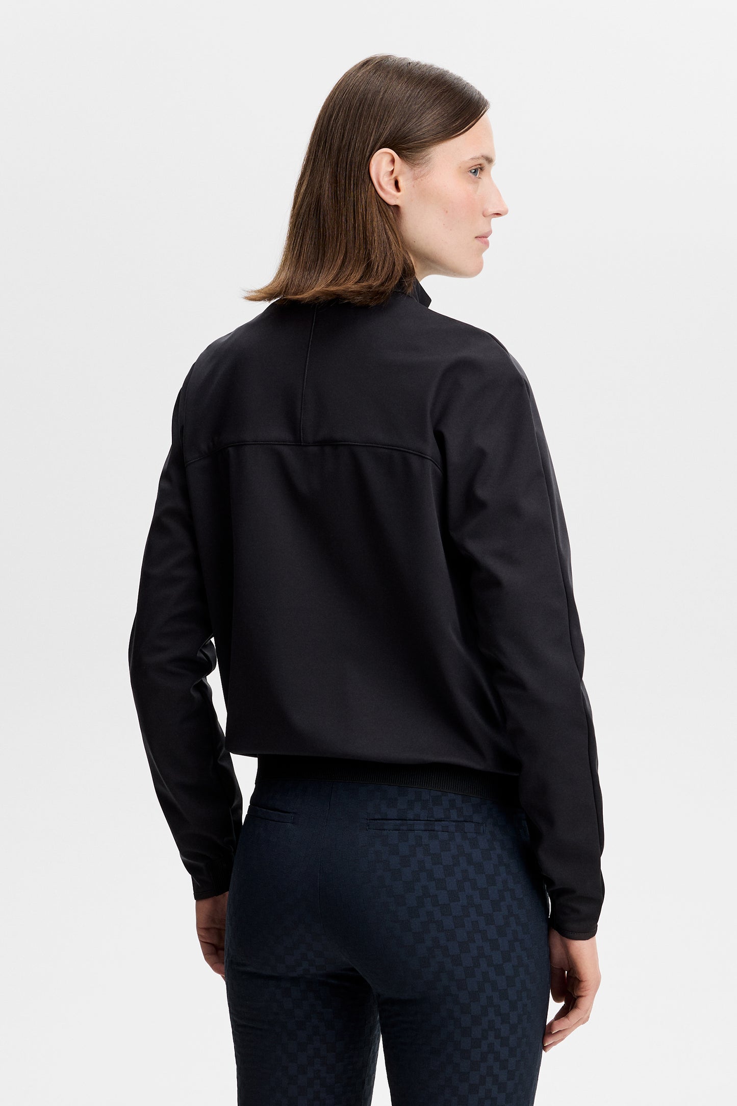 Jolly Softshell Jacket in Black by J.Lindeberg