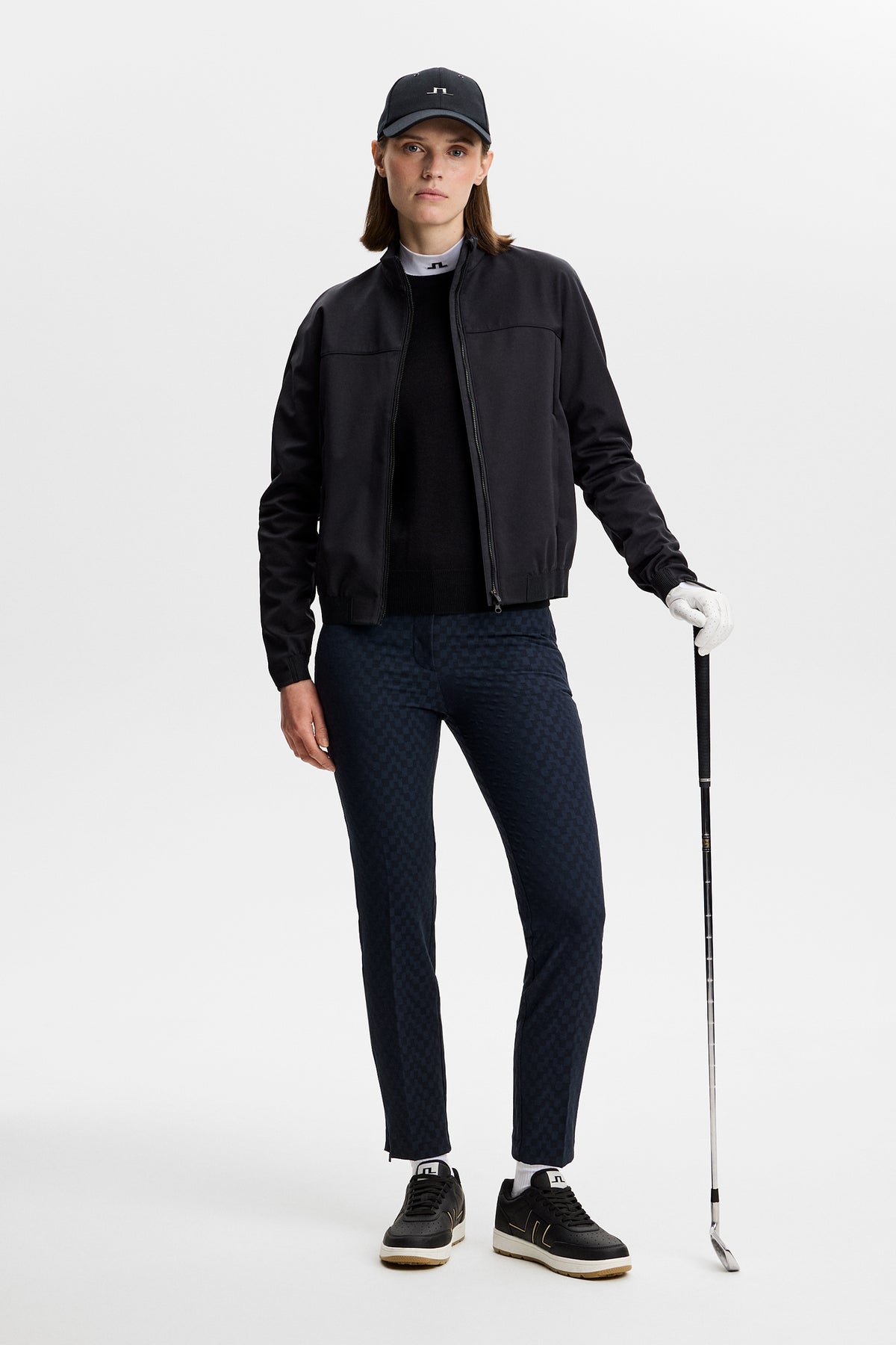 Jolly Softshell Jacket in Black by J.Lindeberg