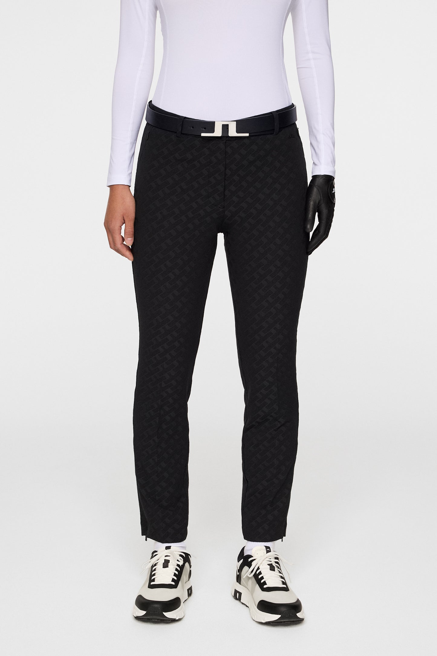 Pia Bridge Pant in Black by J.Lindeberg