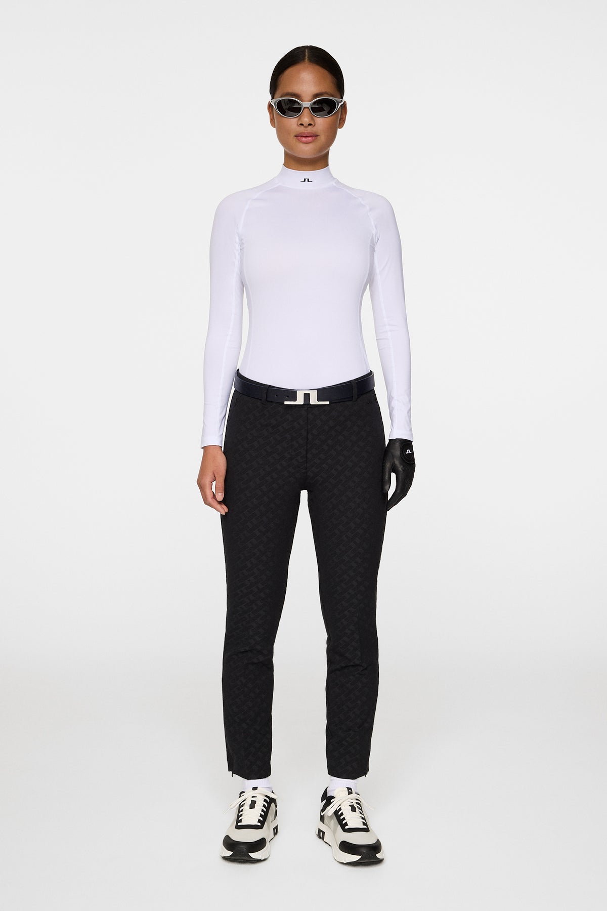 Pia Bridge Pant in Black by J.Lindeberg