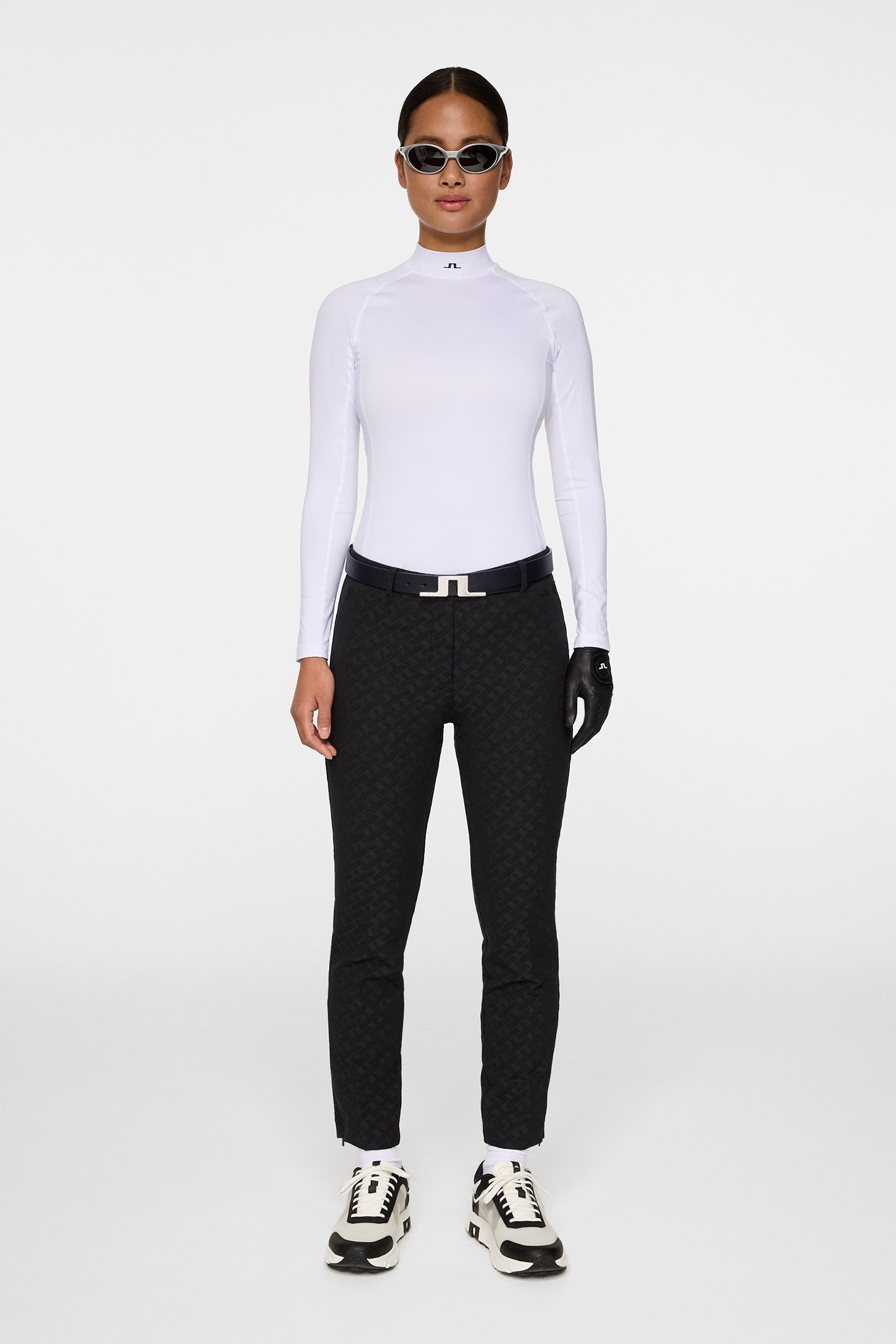 Pia Bridge Pant in Black by J.Lindeberg