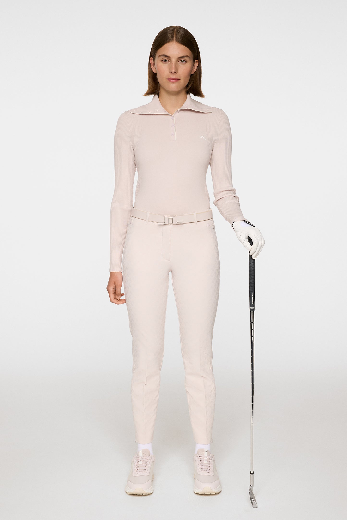 Pia Bridge Pant in Grey Lilac by J.Lindeberg