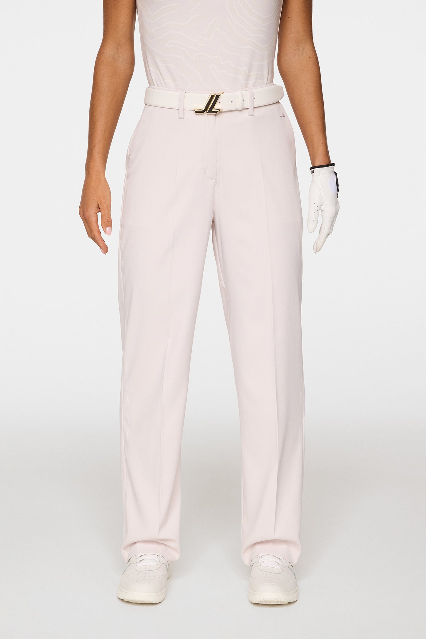 Norah Side Stripe Pant in Grey Lilac by J.Lindeberg