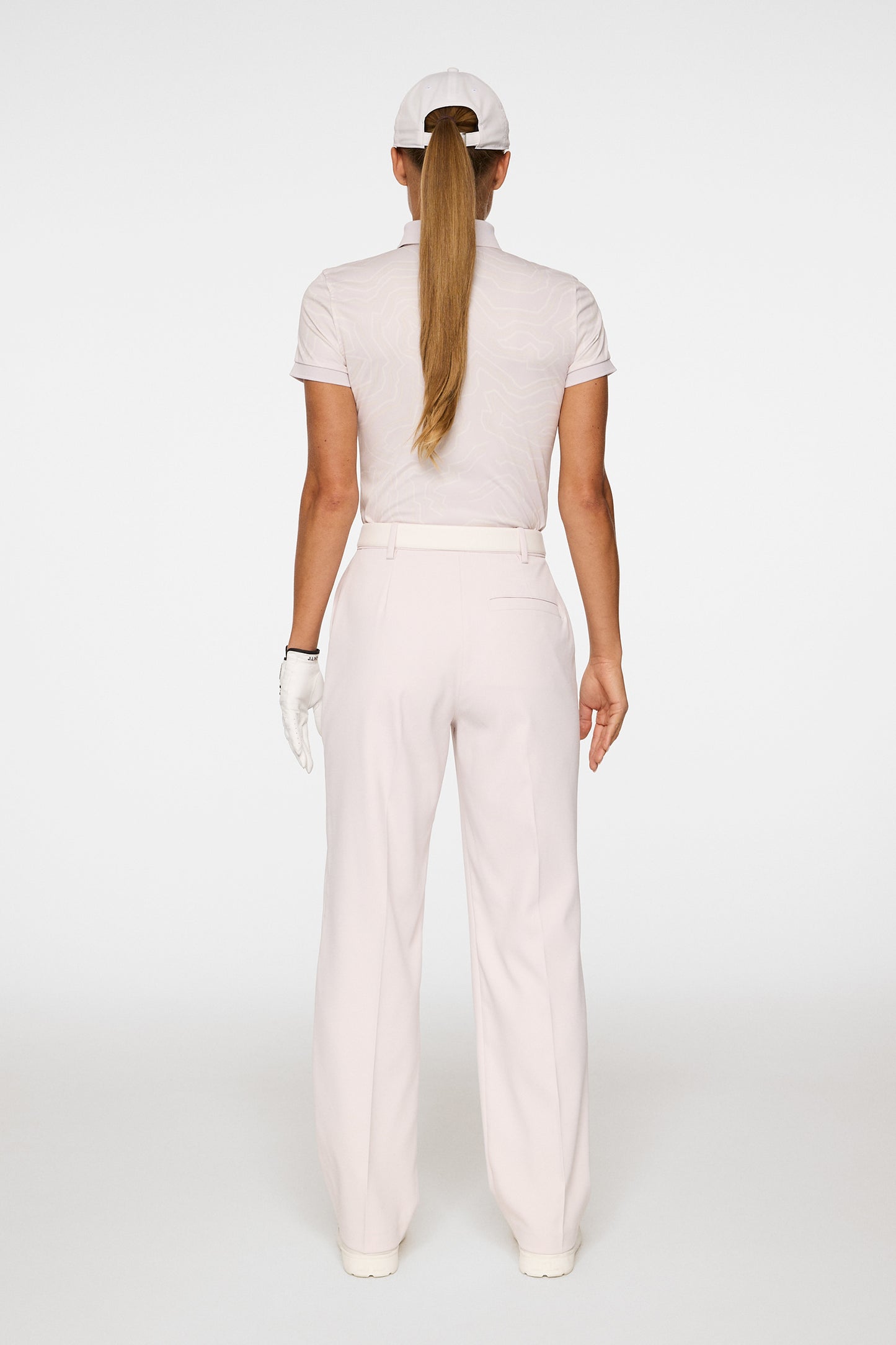 Norah Side Stripe Pant in Grey Lilac by J.Lindeberg