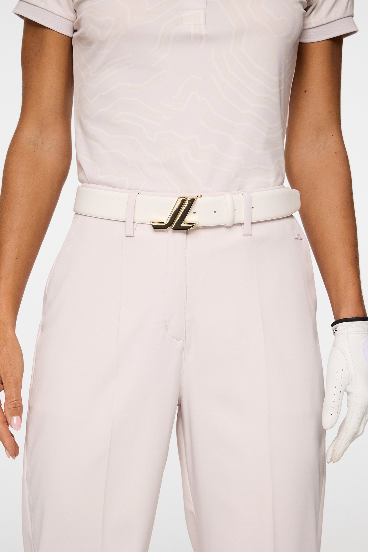 Norah Side Stripe Pant in Grey Lilac by J.Lindeberg