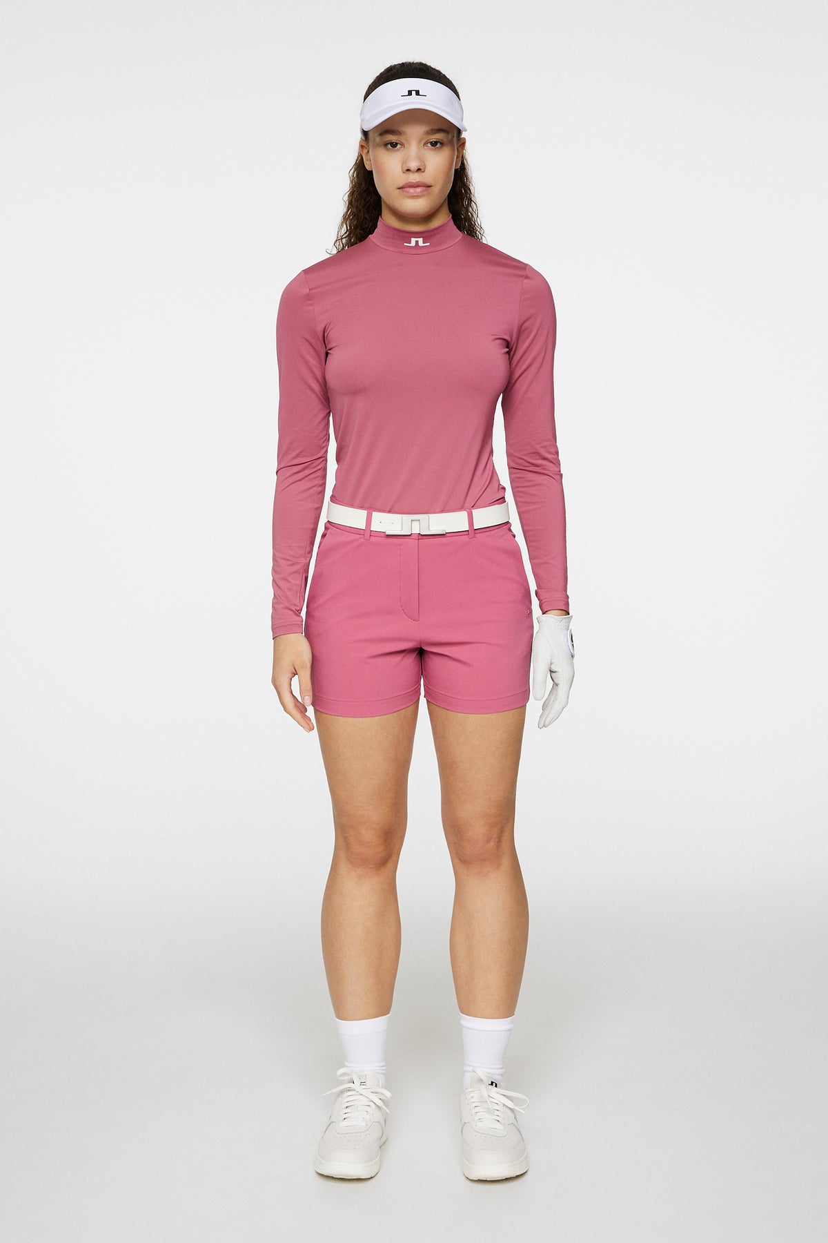 Gwen Shorts in Rose Wine by J.Lindeberg