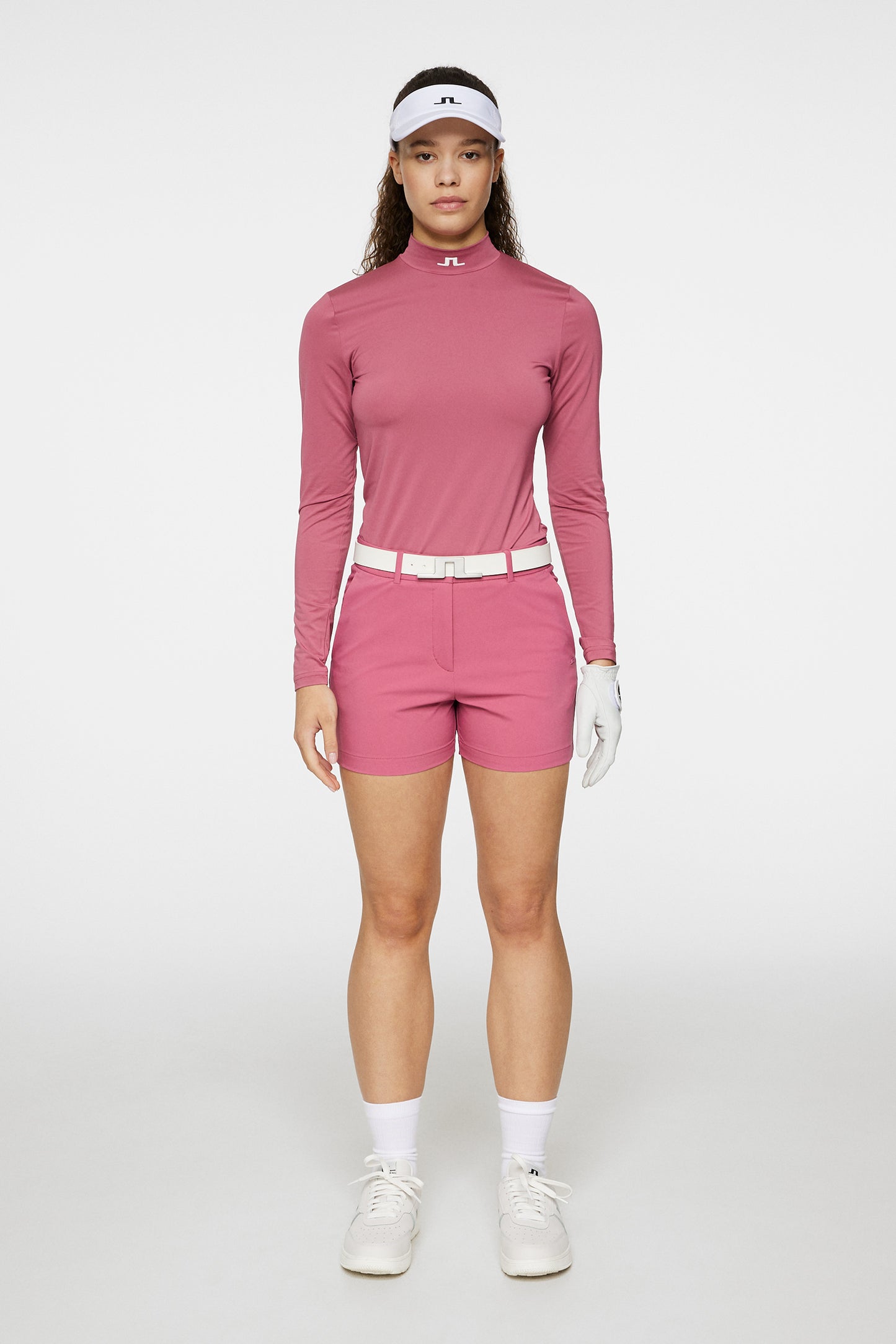 Gwen Shorts in Rose Wine by J.Lindeberg