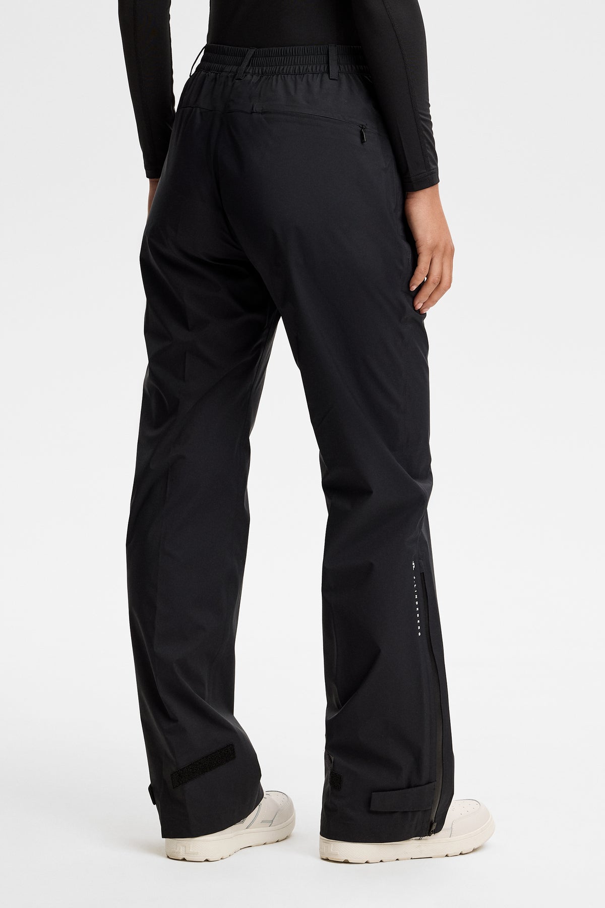 Bryn Rain Pants in Black by J.Lindeberg