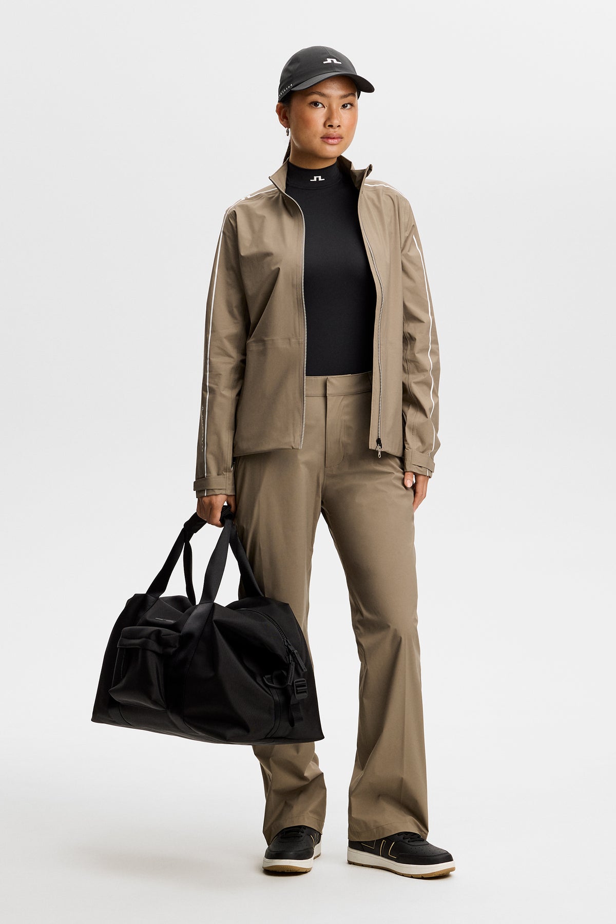 Bryn Rain Pants in Brindle by J.Lindeberg