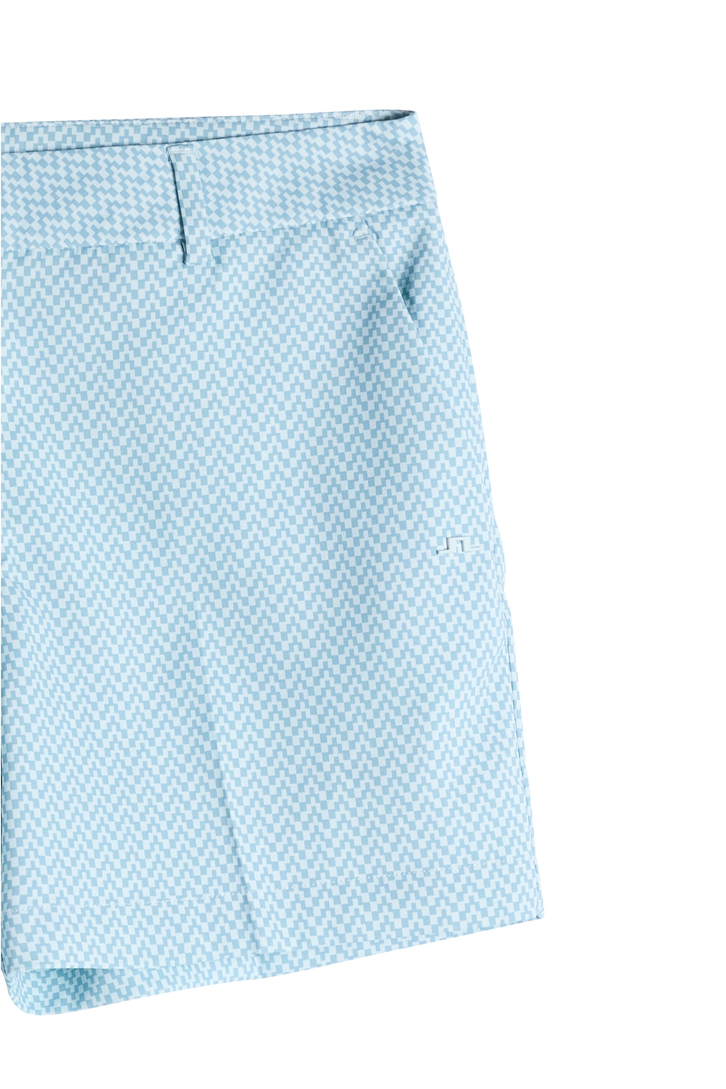 Gwen Printed Shorts in Bridge Stack Skylight S by J.Lindeberg